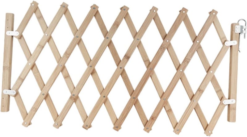 Pet Protector for Doorways Wooden Dog Barrier Fence for Home Use Easy to Assemble and Disassemble for Enclosures Convenient Pet Protector - Image 1