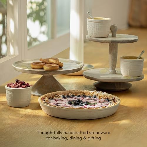 Ellementry Butter-Up Ceramic Baking Dish (950 ml) for Serving and Organizing, Platter for Kitchen, Coffee Table & Dining Room Table, Food-Safe Tray for Gifting & Home Décor - Image 4