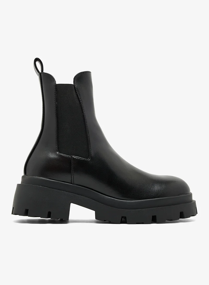 ELLA Chunky Chelsea Ankle Boots