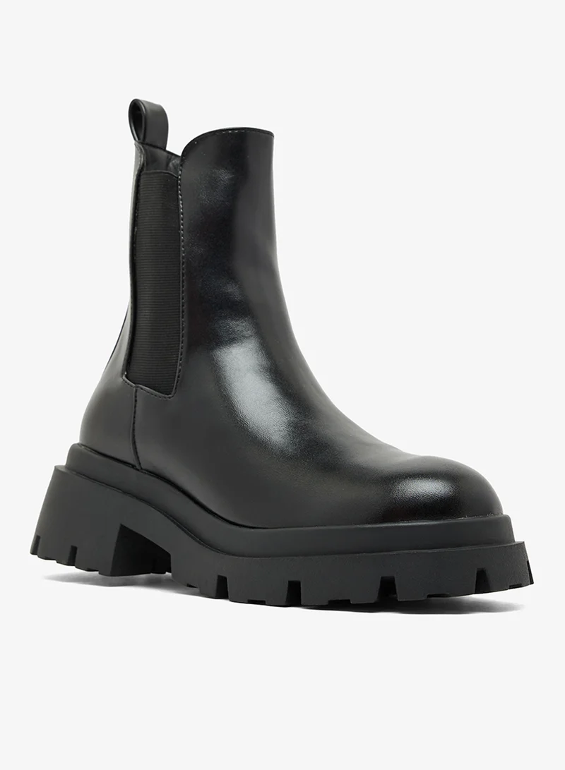 ELLA Chunky Chelsea Ankle Boots