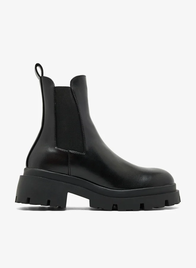 ELLA Chunky Chelsea Ankle Boots