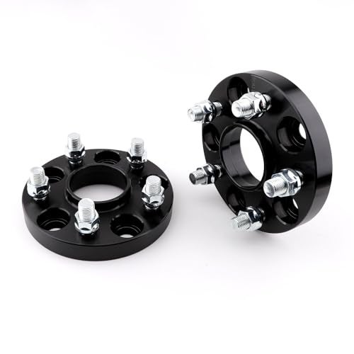 ZY Wheel 5X4.5 Wheel Spacers M14x1.5 Studs 20mm Compatible for Tesla Model 3 2017-2023 Model Y 2020-2023 5x114.3 Spacer Hubcentric 64.1mm Hub Bore Aluminum 4PCS - Image 2