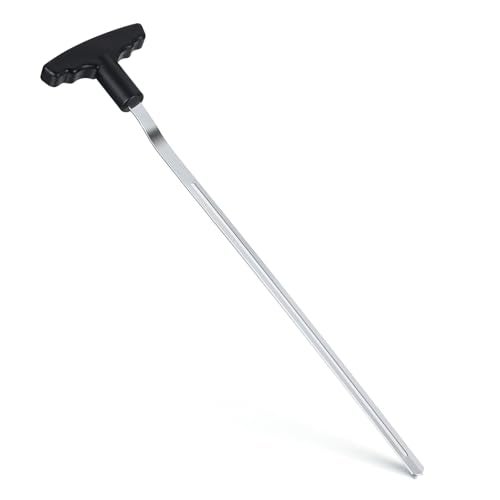 MistyBrew Golf Grip Removal Tool - 12" V-Groove Grip Saver Tool - Compatible with Irons, Woods & Standard Putter Grips - Use with Solvent| High-Carbon Steel | Protects Grips - Image 1