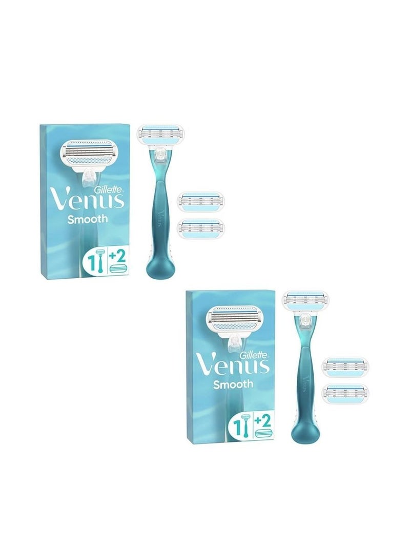 مكينة حلاقة جيليت فينوس 3 شفرات لبشرة ناعمة بلمسة - Image 2