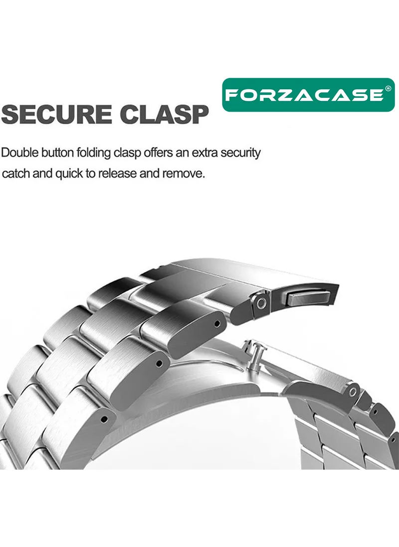 Forzacase Samsung Galaxy Watch 42MM Compatible Metal Band Strap - FC142