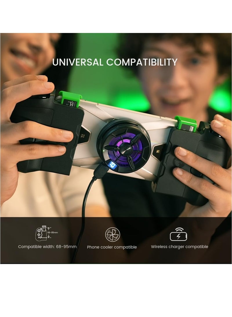 General - Wireless Gamepad GameSir X4Aileron Bluetooth Mobile Gaming Controller for Android with Hall Effect Joysticks-Split Design with Carrying Case-Play Diablo Immortal, Minecraft, Fortnite, Dead Trigger 2 - Image 1