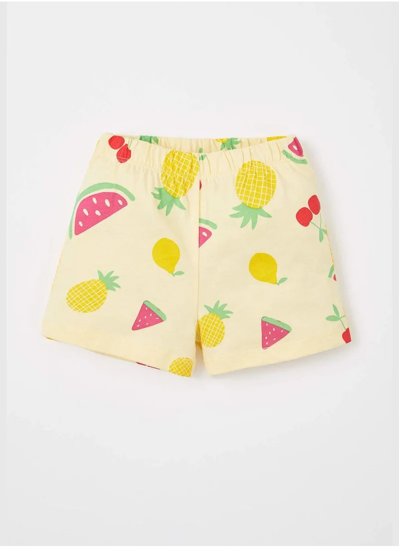 DeFacto Regular Fit Sleeveless Fruit Print Pyjama Set