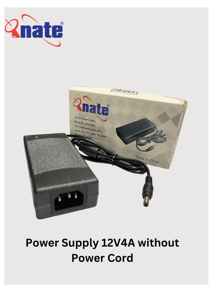 Nate - NATE Power Supply 12V4A without Power Cord - Image 1