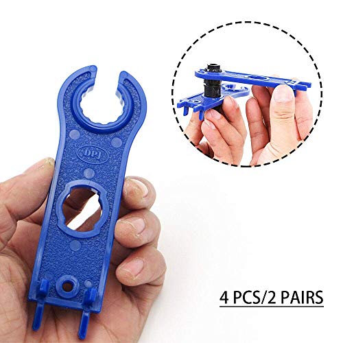 CATOSUM 2 Pair Solar Spanner Wrenches for MC4 Connectors, Solar Panel Connector Tool Assembly - Image 2
