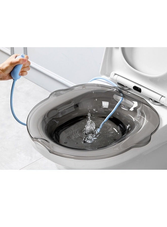 Hemorrhoid sitz bath, postpartum care sitz bath, medicated bath - Image 1