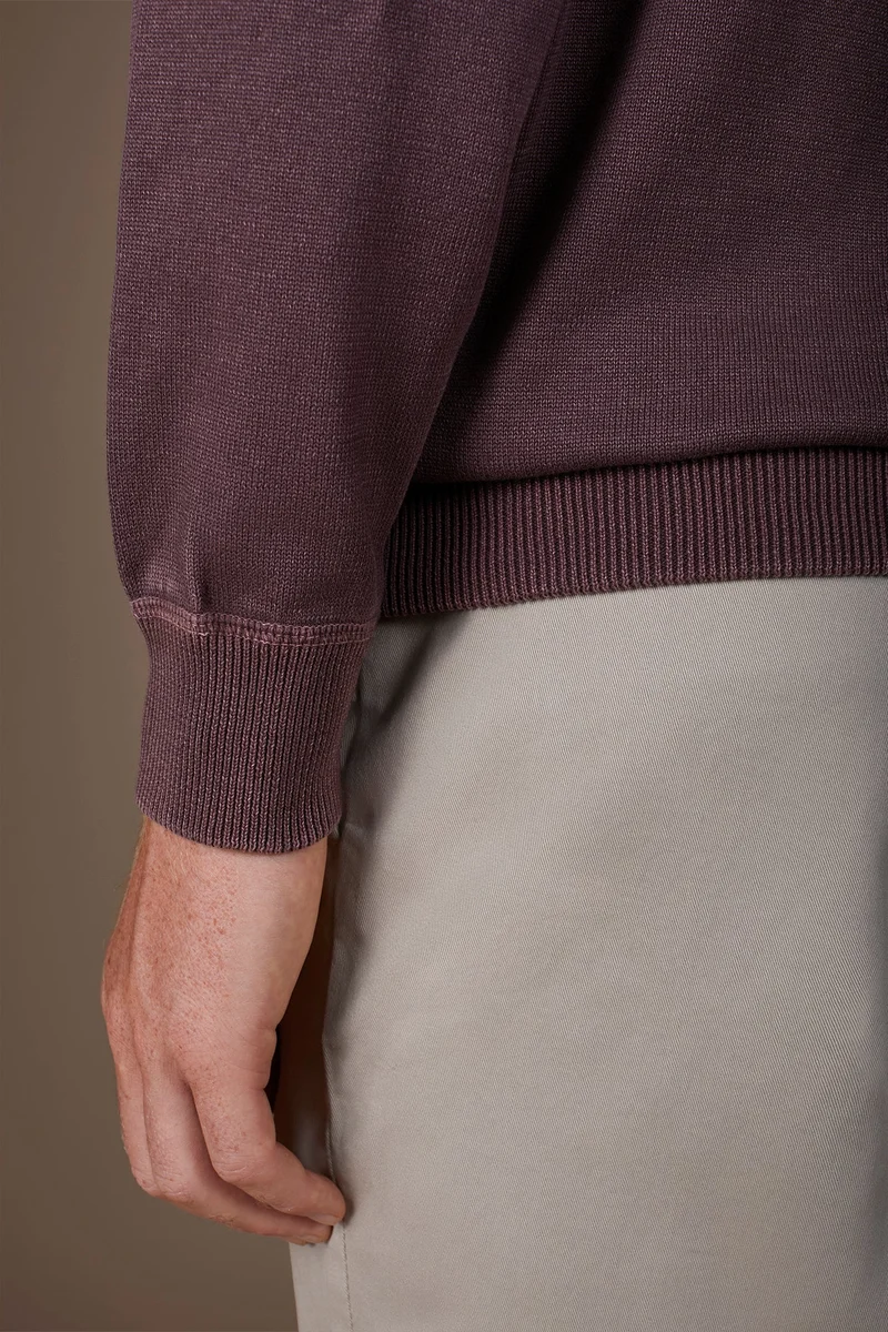 Doppelganger  Men's crew neck jumper - Mauve for Men | Best Price UAE
