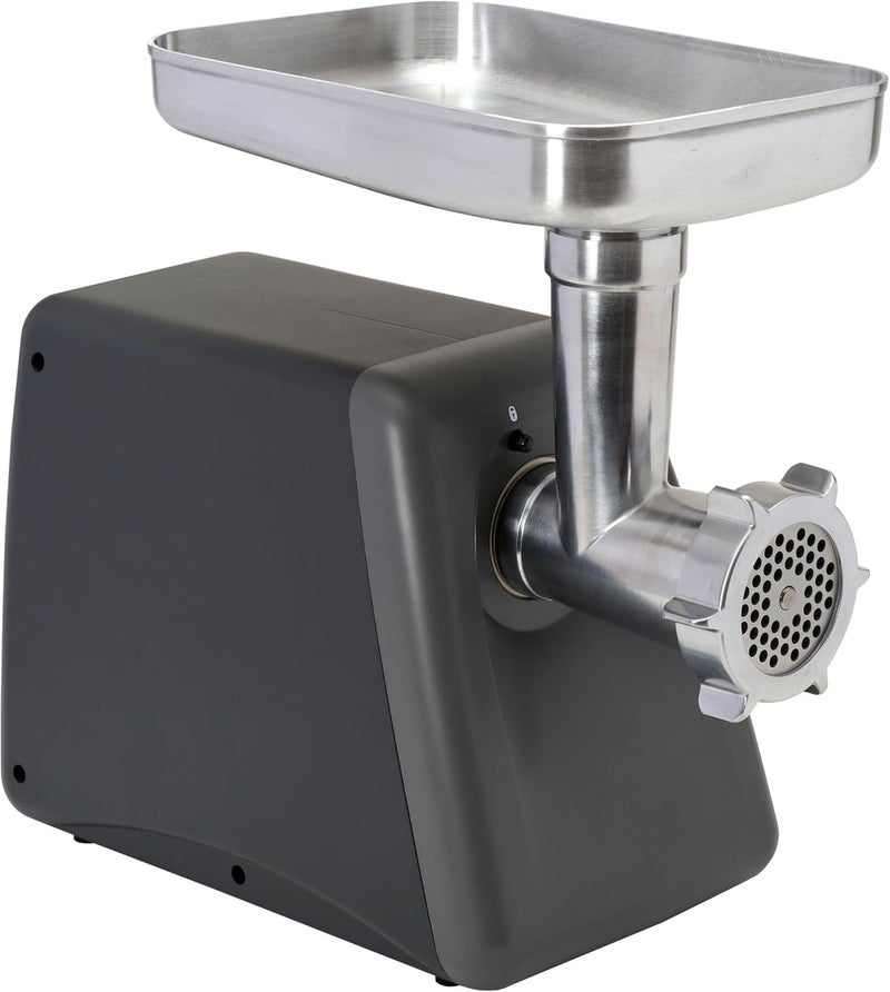 LEM Products 8 Countertop Meat Grinder 575 Watt Aluminum Electric Meat Grinder Machine Ideal for Occasional Use - Image 1