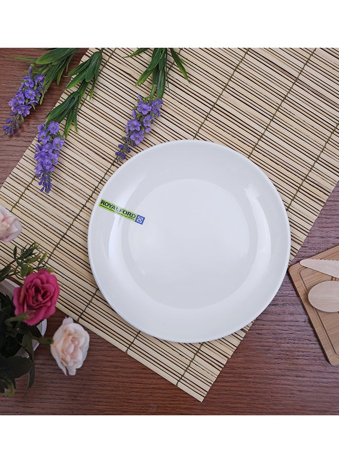 Royalford Magnesia Dinner Plate White 8inch - Image 5