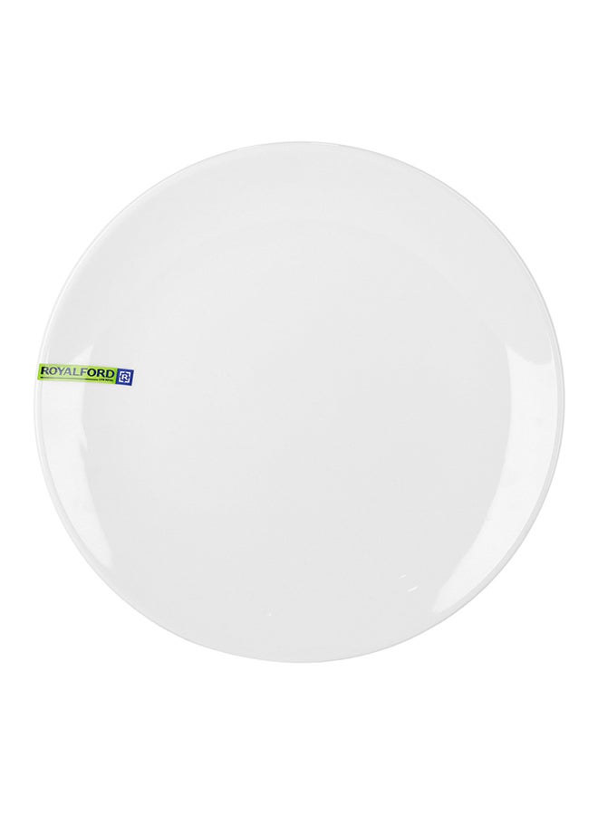 Royalford Magnesia Dinner Plate White 8inch - Image 1