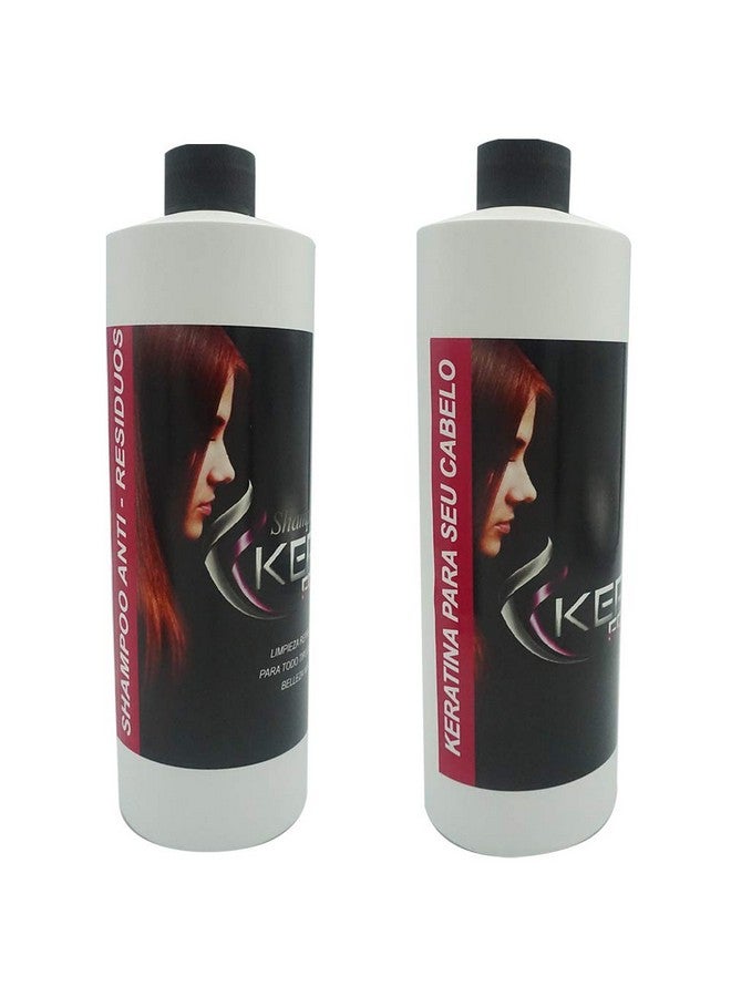 Keratina De Chocolate Kera Fruit 1 Litro Incluye Shampoo Anti Residuos Hidratacion Capilar Elimina El Frizz