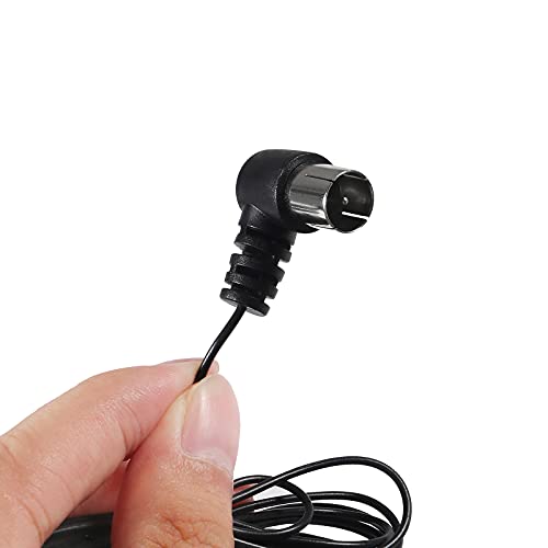 AEDIKO FM Antenna for Indoor Stereo Receiver 75 Ohm FM Radio Antenna with Adapter for FM Radio Bluetooth Stereo Receiver Music System Indoor Digital HD Radio - Image 5