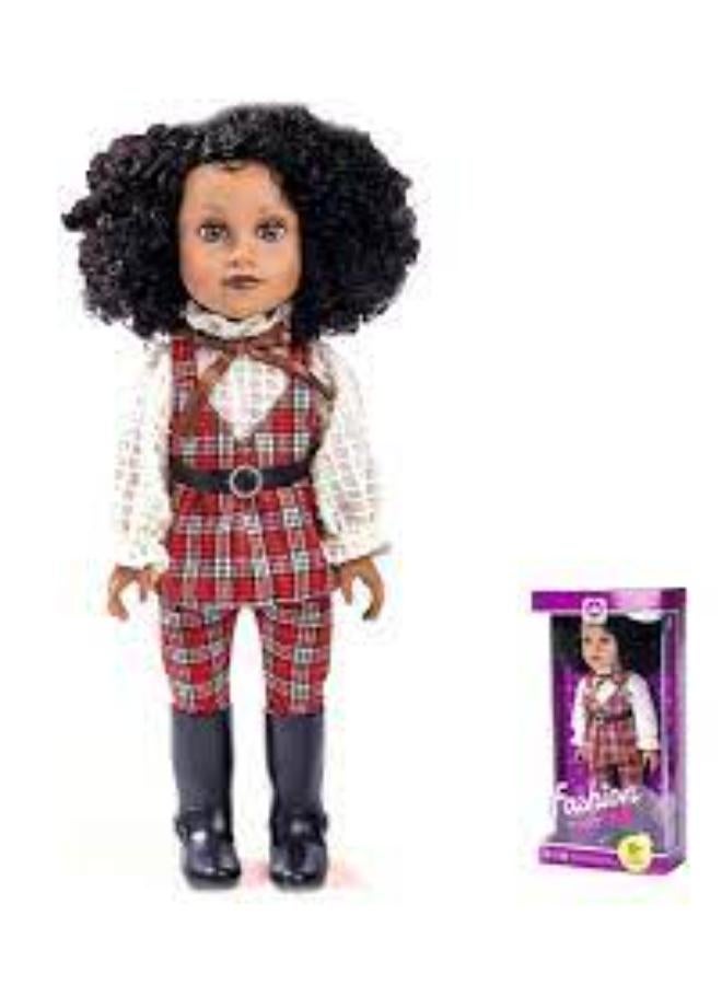 Shwy Fashion Gilr 18" Doll In Box
