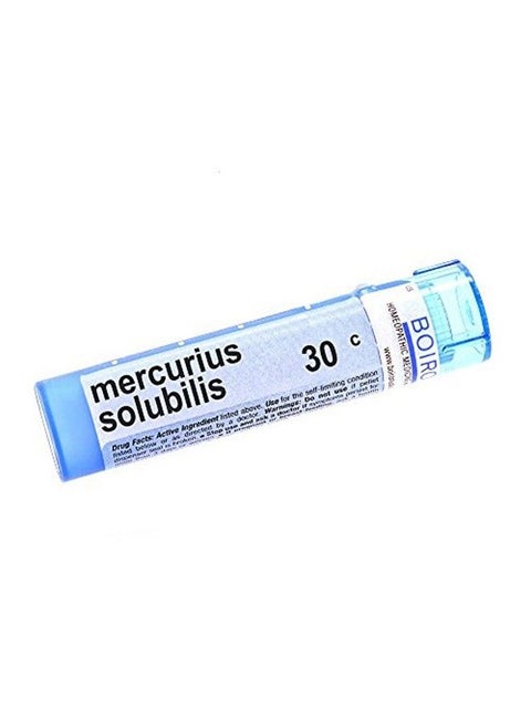 Mercurius Solubilis 30C 80 Plts (2 Pack)