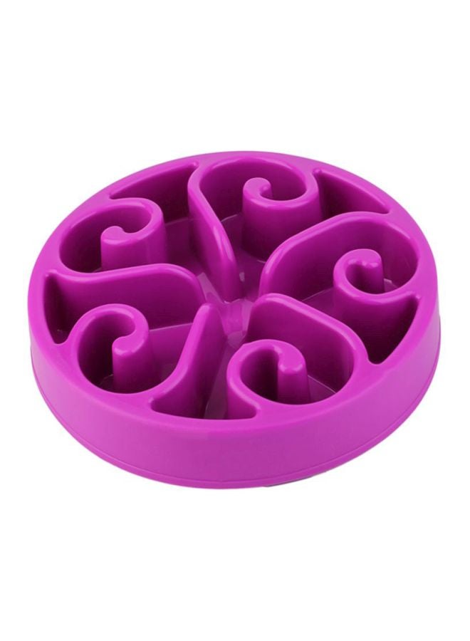 Anti-Choking Pets Feeder Bowl Purple - Image 2