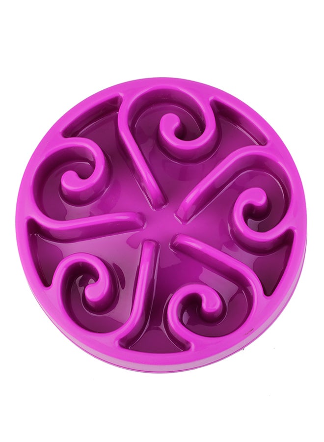 Anti-Choking Pets Feeder Bowl Purple - Image 1