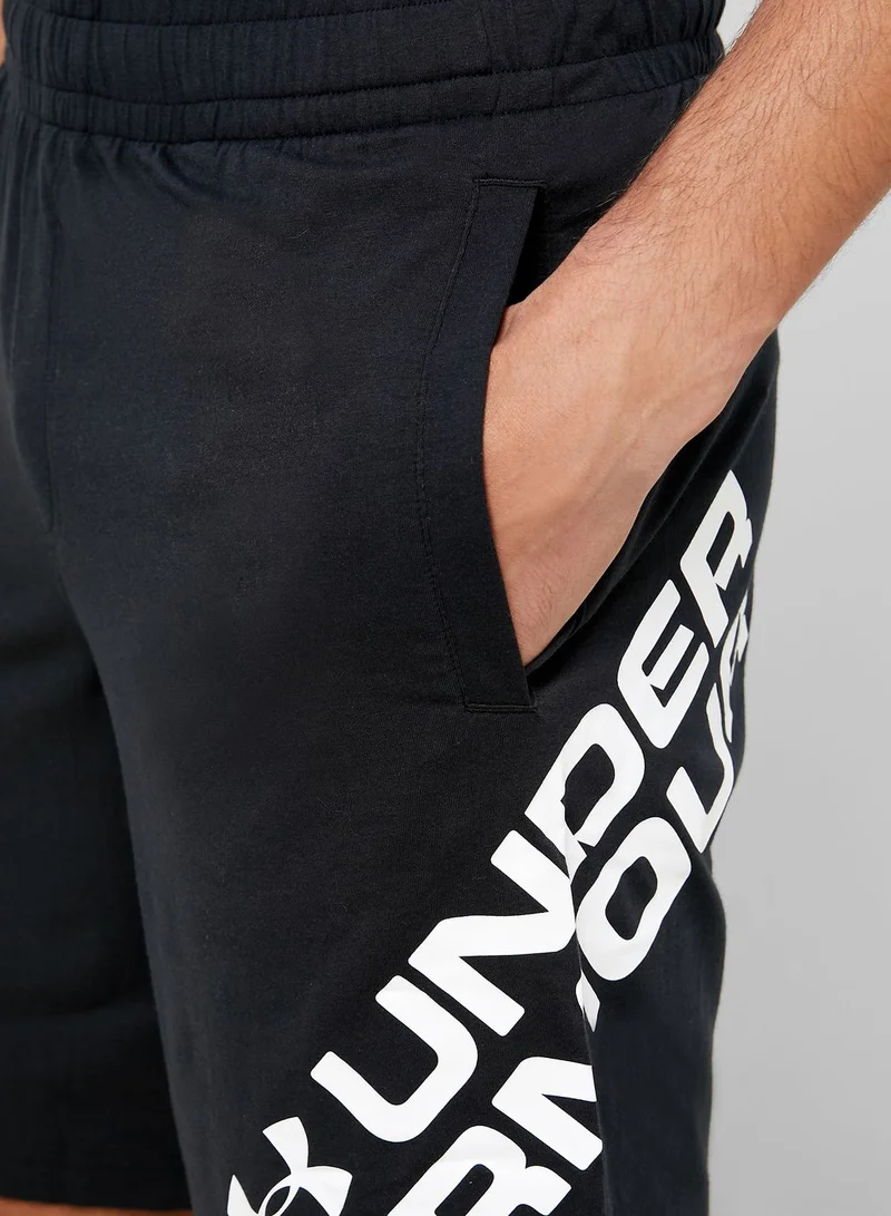 UNDER ARMOUR Sportstyle Wordmark Logo Shorts