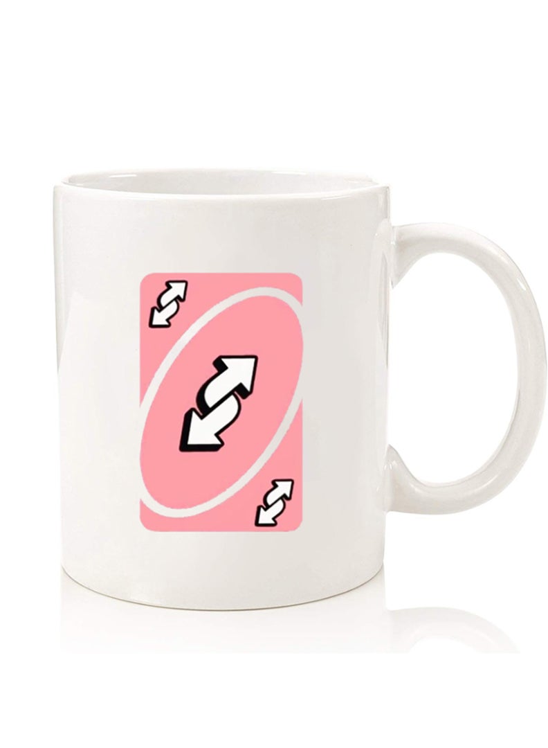 Theodor Premium Quality Two Sided Printed Coffee Mug Tea Cup For Home Office, Kids Men Women Uno - Image 1