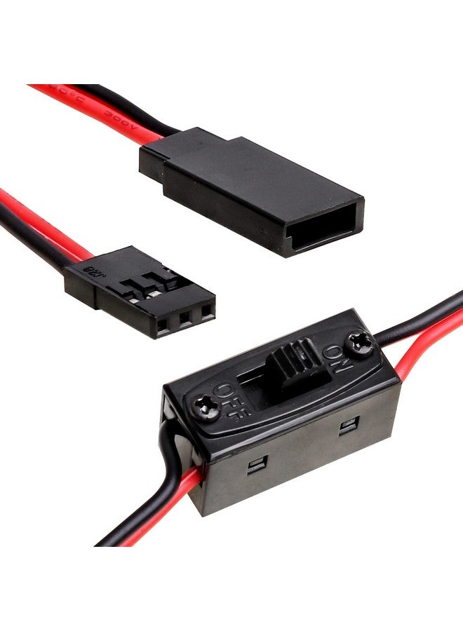 HobbyPark RC On Off Switch JR Futaba Style 2 Way Power for RC Cars Trucks Crawlers Off-Road Buggies (3-Pack) - Image 2
