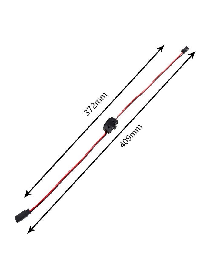 HobbyPark RC On Off Switch JR Futaba Style 2 Way Power for RC Cars Trucks Crawlers Off-Road Buggies (3-Pack) - Image 4
