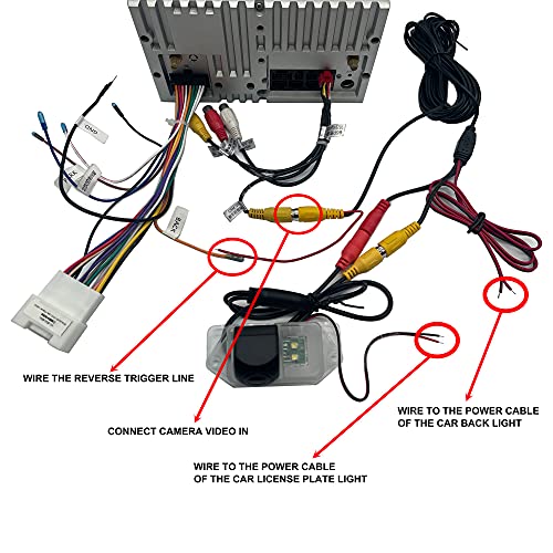 SYGAV 1080P CCD Car Reverse Camera for Mitsubishi Lancer Reversing Backup Rear View Parking - Image 4