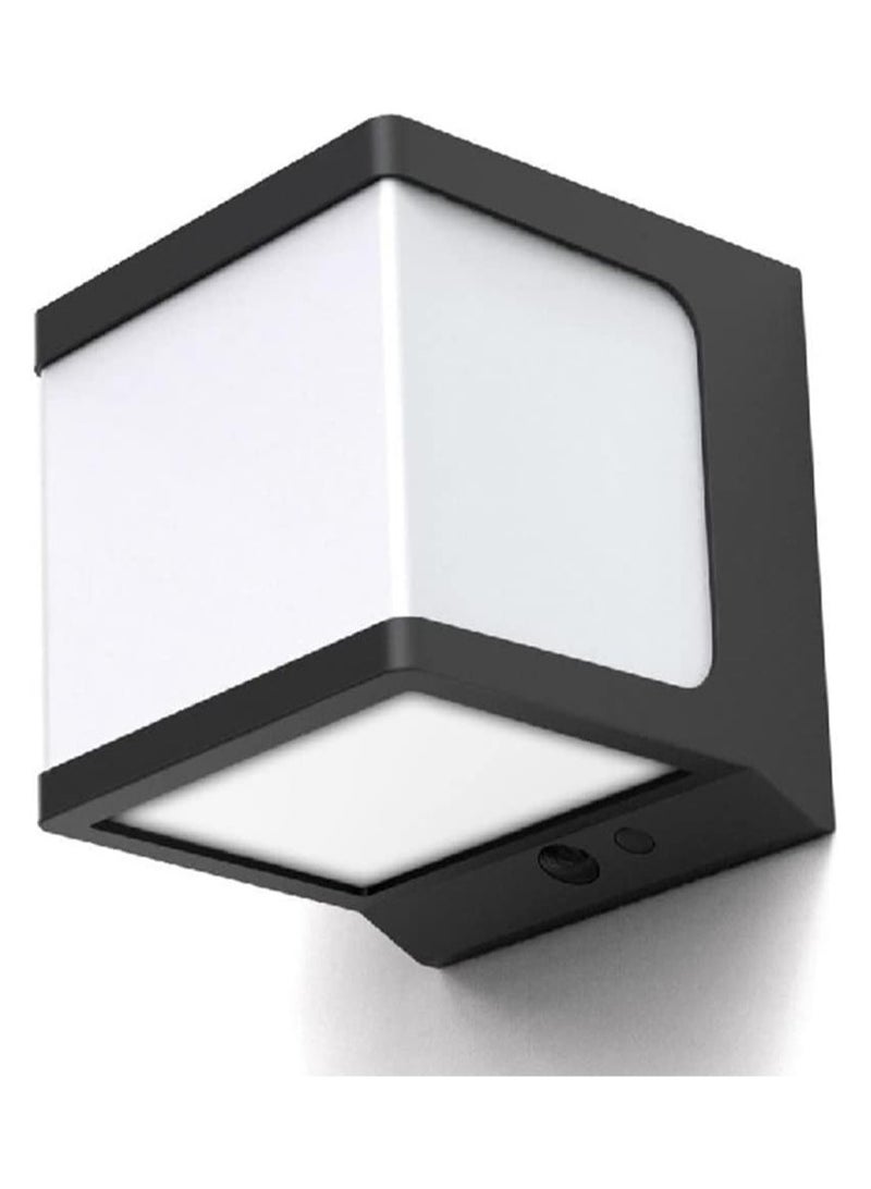 سانكس مصابيح سياج شمسية من Sunex خارجية، إضاءة حائط حديثة، مصابيح خارجية مقاومة للماء تعمل بالطاقة الشمسية تعمل تلقائيًا/تتوقف، مصابيح حائط زخرفية تعمل بالطاقة الشمسية للاستخدام في الهواء الطلق والفناء والسياج والحديقة - Image 2