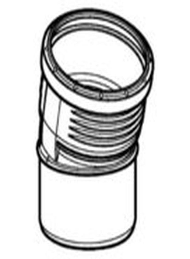 جيبريت كوع Geberit Silent-PP 390420141 مع كم 15 درجة DN 90 - Image 3