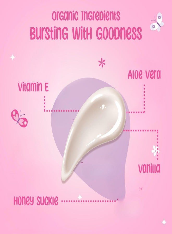 Puddles Kids Unicorn Magic Lotion (100 ML) | Non-Sticky & Fast-Absorbing | For Dry, Oily & Sensitive Skin | Aloe Vera, Vitamin E, Vanilla & Honeysuckle | Hydrates, Soothes & Nourishes - Image 2