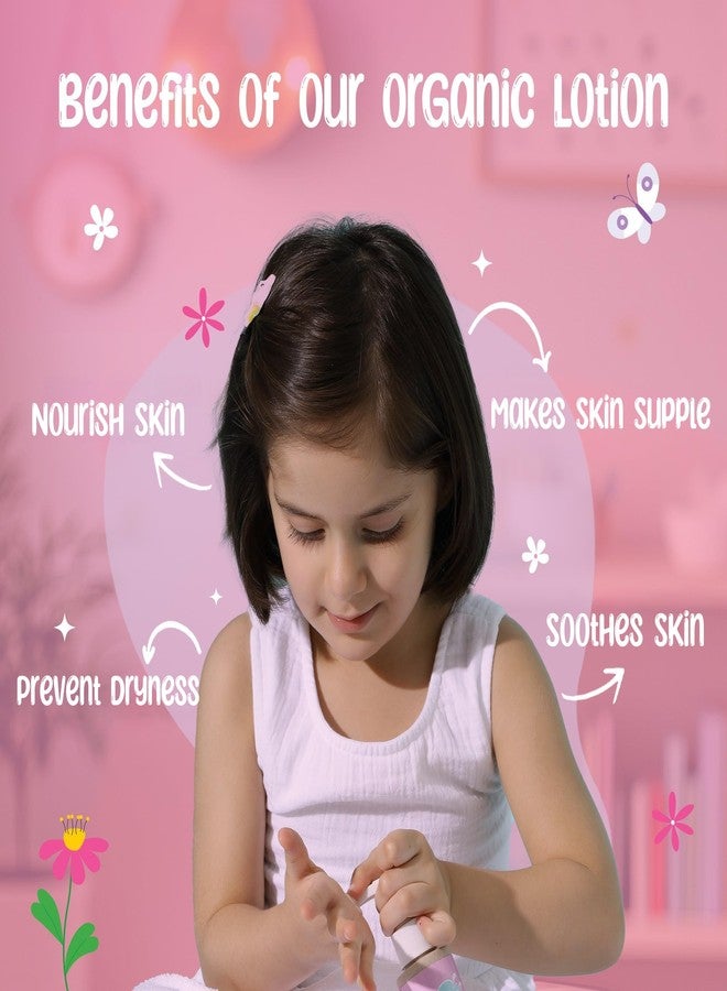 Puddles Kids Unicorn Magic Lotion (100 ML) | Non-Sticky & Fast-Absorbing | For Dry, Oily & Sensitive Skin | Aloe Vera, Vitamin E, Vanilla & Honeysuckle | Hydrates, Soothes & Nourishes - Image 3