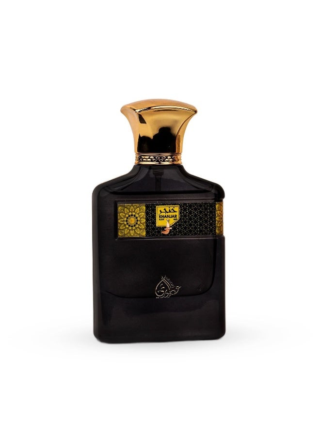 my perfumes Khanjar Black 75 ml – by Attoori | Eau de Parfum for both men and women. Inspired by the Ultra Male fragrance, it has a strong, long-lasting scent. - Image 2