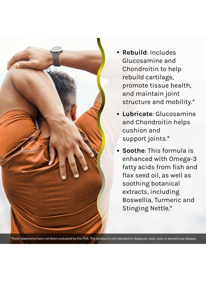 Irwin Naturals Irwin Naturals 3-in-1 Joint Formula - Powerful Joint Support Supplement with Glucosamine, Chondroitin, Turmeric & Boswellia - 90 Liquid Softgels  - Image 4