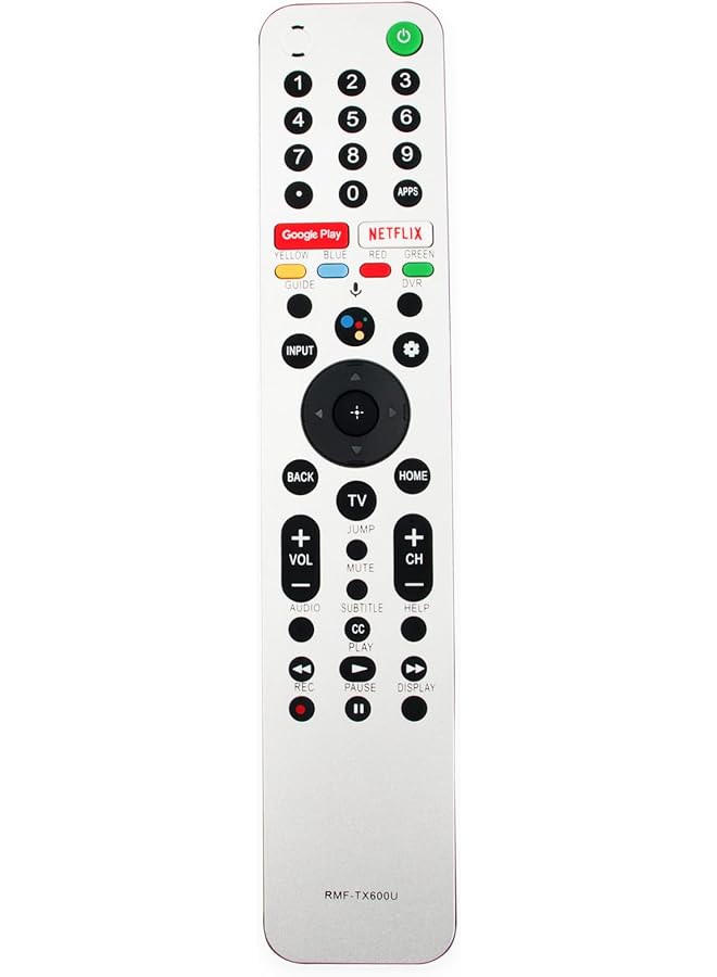 The Bros RMF-TX600U Replaced Voice Remote Compatible with Sony A9G A9S X950G Z9G Master Series HD TV XBR-48A9S XBR-55A9G XBR-55X950G XBR-65A9G XBR-65X950G XBR-75X950G XBR-77A9G XBR-85X950G XBR-85Z9G - Image 1