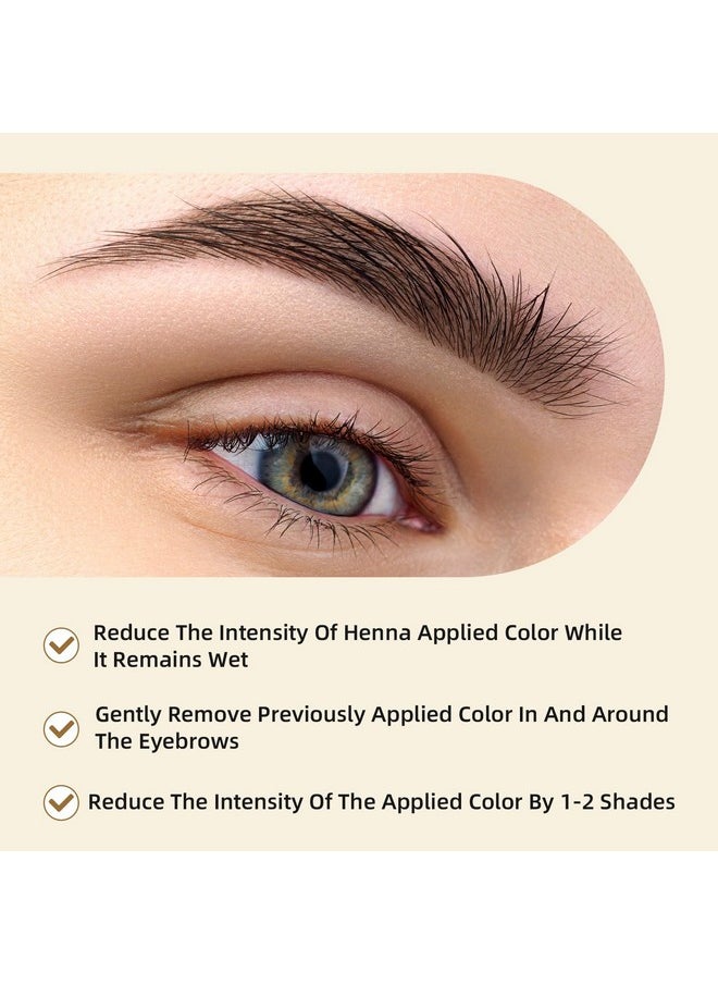 Simpout Henna Brow Stain Remover Deep Cleansing Eyebrows Softly Removes Oils From The Skin Around The Eyebrows 50Ml  - Image 5