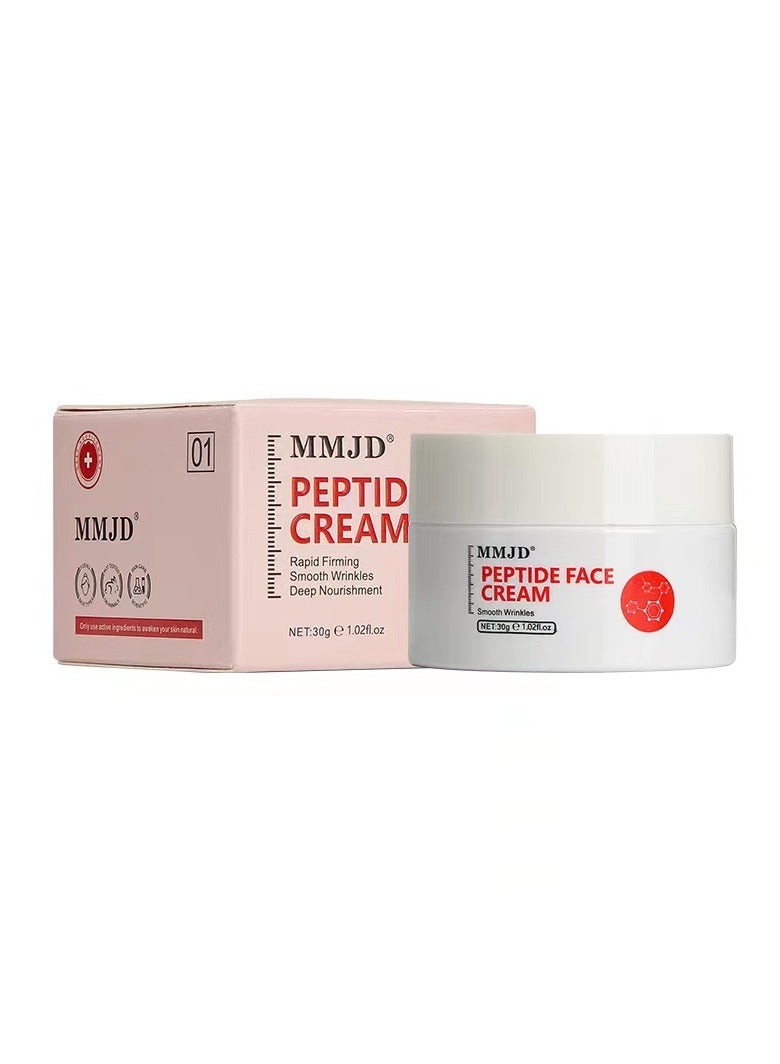 MMJD Moisturizing, Anti-wrinkle And Firming Peptide Cream 30g - Image 1