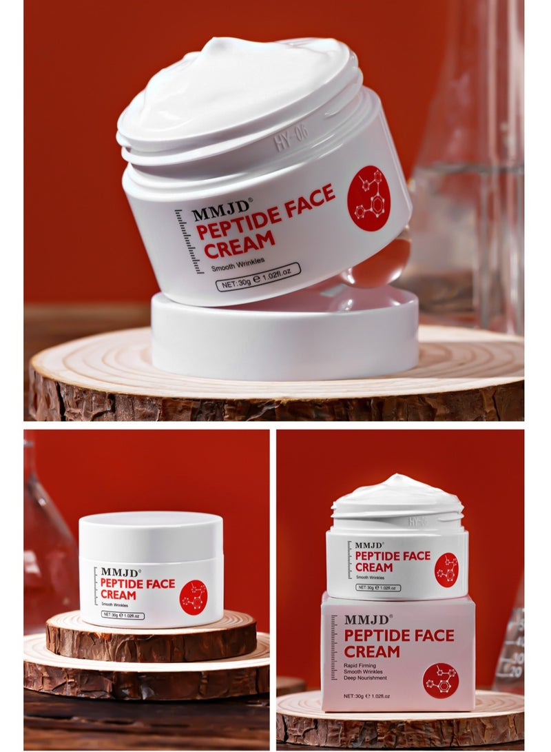 MMJD Moisturizing, Anti-wrinkle And Firming Peptide Cream 30g - Image 2