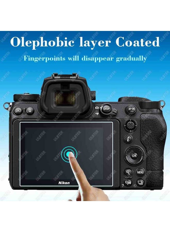 ULBTER Z6II Z7II Screen Protector for Nikon Z 7II / Z 6II + Top [2+2Pack] 0.3mm 9H Hardness Z7 II Z6 II Tempered Glass Cover Anti-Scrach Anti-Fingerprint Anti-Bubble - Image 5