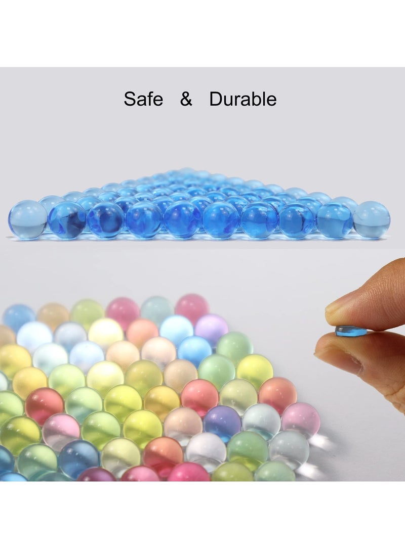 Generic - Water Balls Beads Refill Ammo (7-8 mm,1 Pack,12000 Pieces Per Pack),Gel Splater Ball Blaster Bullets Made of Non-Toxic Eco Friendly Water Ball Compatible with Splatter Gall Gun white - Image 1
