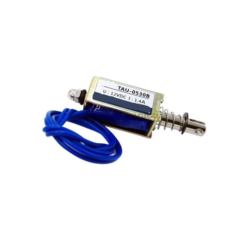 0530T 12VDC Push Pull Type Frame Electromagnet 10mm Travel 700g Holding Force - Image 2