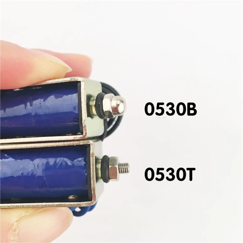 0530T 12VDC Push Pull Type Frame Electromagnet 10mm Travel 700g Holding Force - Image 4