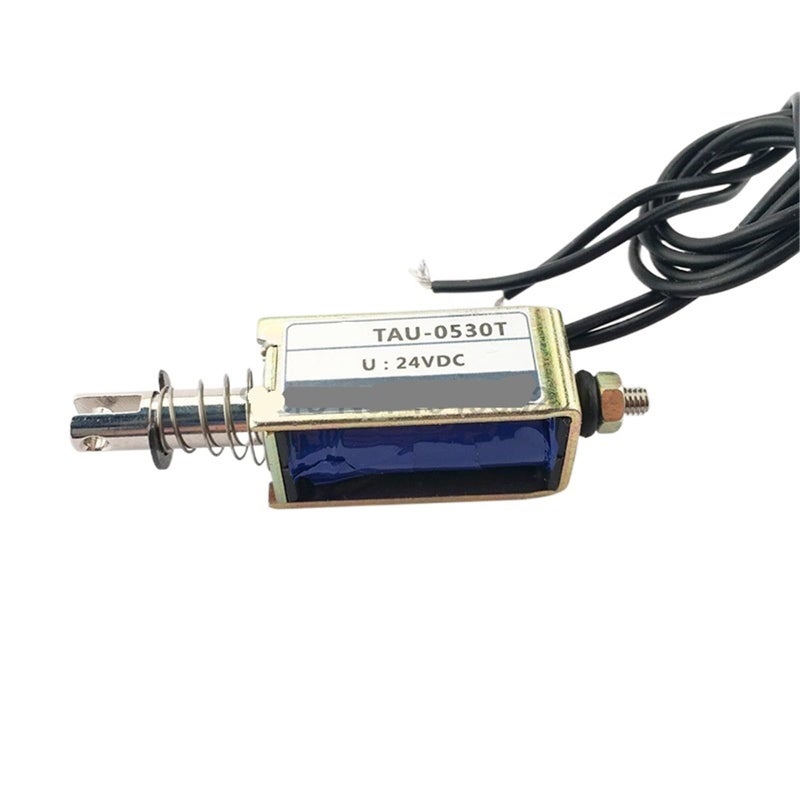 0530T 12VDC Push Pull Type Frame Electromagnet 10mm Travel 700g Holding Force - Image 3