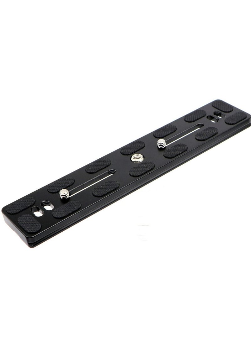 Y&D Universal Extended Quick Release Plate Slide PU-200 200mm with D-shaped Screw for Digital Slr Camera Tripod Compatible B3/J2/J3 Ball Head  - Image 4