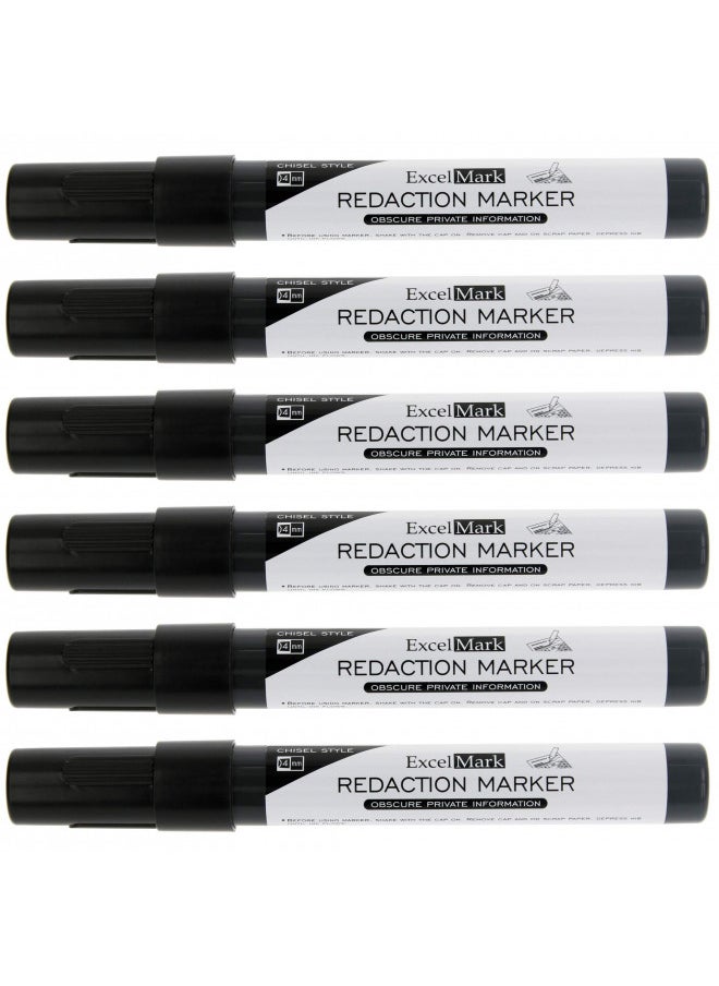 ExcelMark - ExcelMark Security Redaction Marker (6 pack) - Image 1