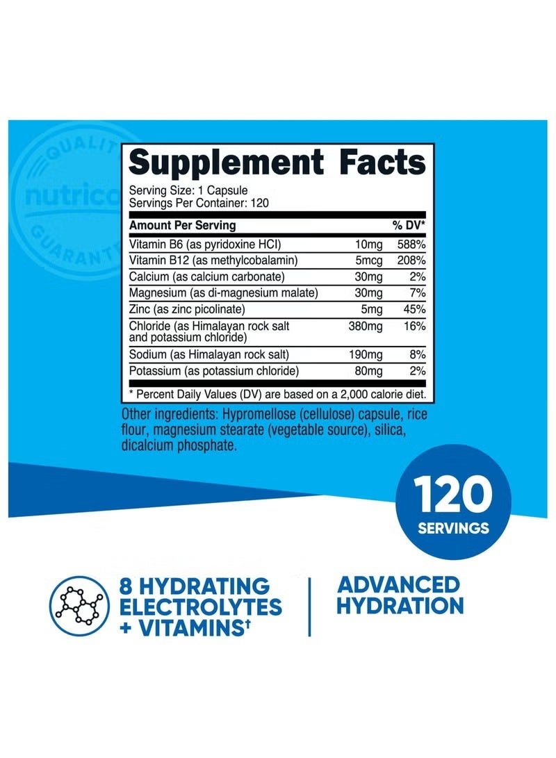 نوتريكوست، مركب الإلكتروليتات، 120 كبسولة - Image 3
