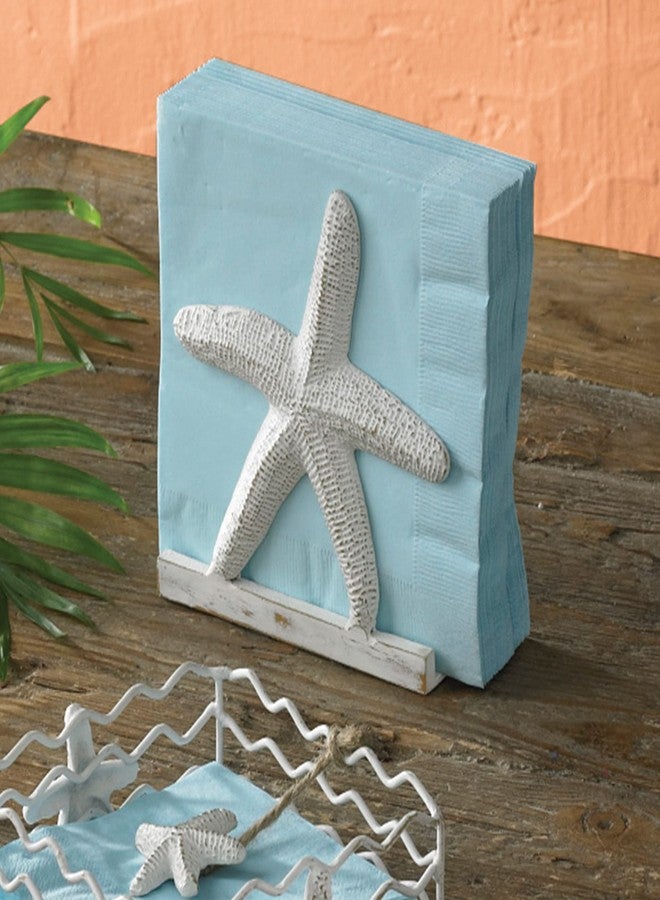 Park Designs Starfish Lunch Napkin Holder - Image 2