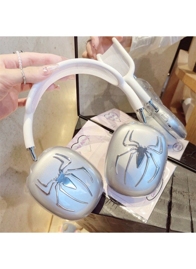 Generic - Spider Airpods Max Protective Cover Transparent TPU Soft Shell Bluetooth Headset Headset Shell Earmuff Head-Specifications:Airpods Max Gold - Image 1