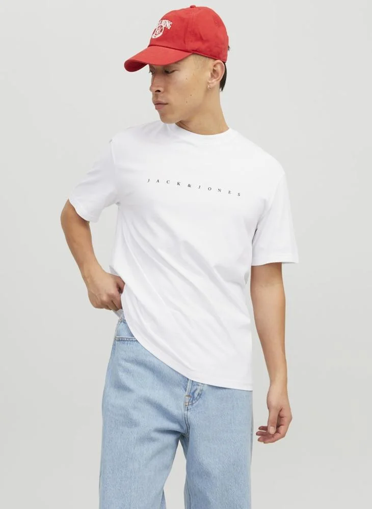 JACK & JONES Graphic Crew Neck T-Shirt